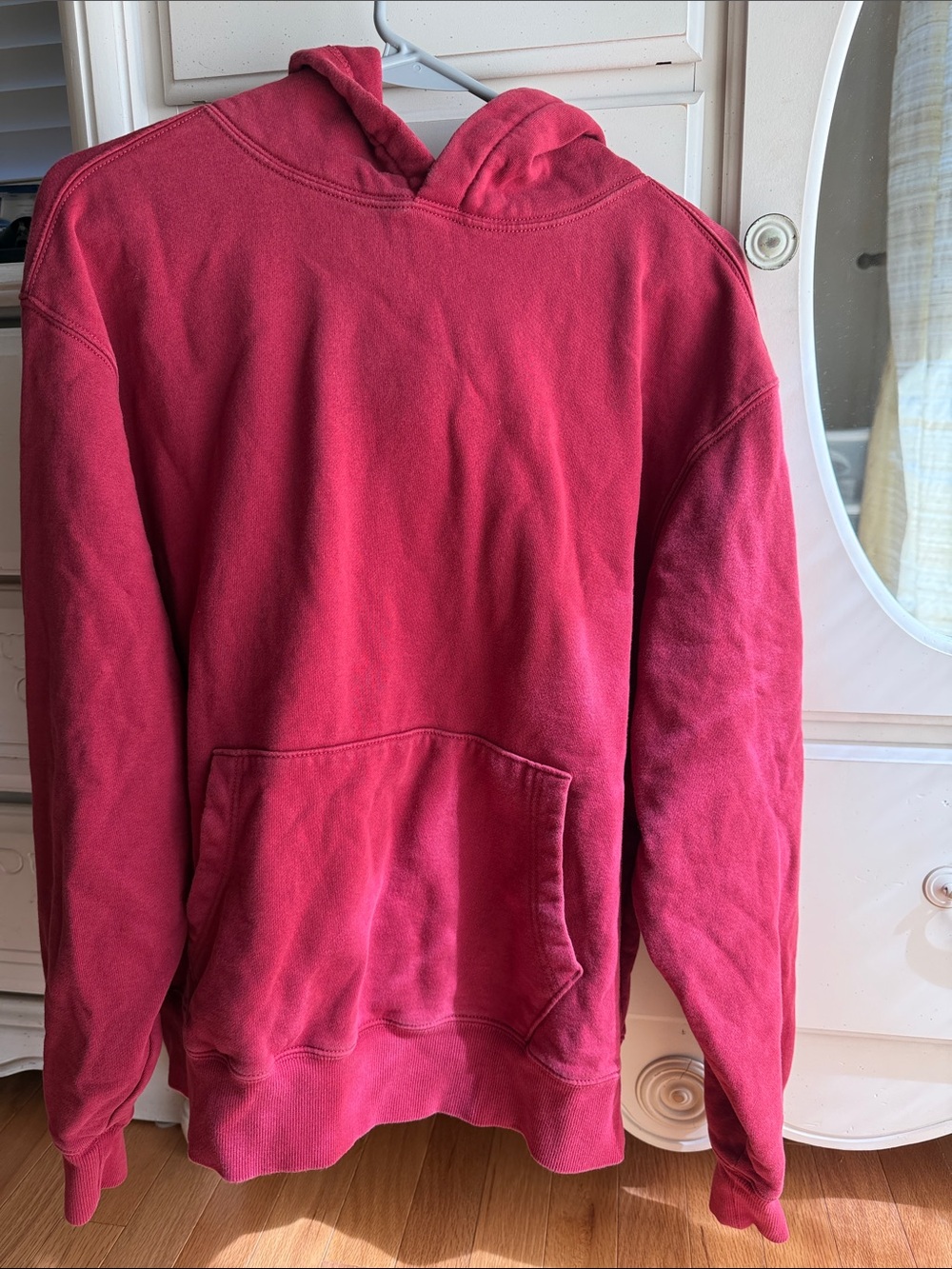 Old Navy Red Pullover Hoodie